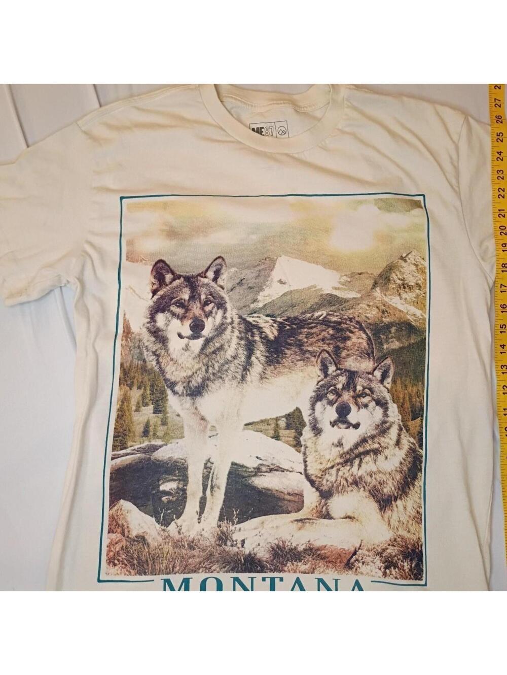 Me Too Men's Cream and White Tshirt